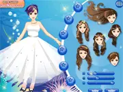 Water Nymph Dressup free online game screenshot, magical girl in fantasy aquatic clothing