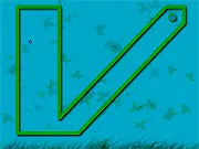 Mouse In Trouble II free online skill game, test mouse precision, navigate maze without touching walls on PlayArcadeHub