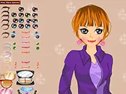 Play Caroline Makeup free online game, dress up and beauty makeover for girls, select clothes and accessories with mouse