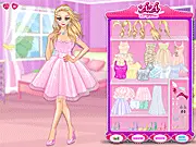 Fashion Sparkle dress up game online screenshot, styling beautiful girl with clothes and jewelry