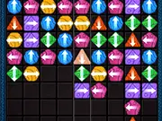 Maya Mojo free online puzzle game screenshot, matching arrow blocks by clicking directions on PlayArcadeHub