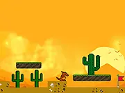 KanGOroo game screenshot, kangaroo solving a puzzle, play free online puzzle platformer adventure
