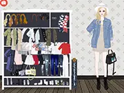 New Neutral free online elegant dress-up game minimalist fashion PlayArcadeHub