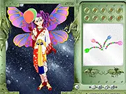 Z-Space Magician Dressup game screenshot, futuristic fantasy dressup, free online fashion game, play Z-Space Magician on PlayArcadeHub