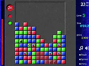 Wame: Rush free online game screenshot, color matcher puzzle game, match blocks, play Wame Rush on PlayArcadeHub