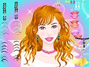 Shelby Makeup game online, free makeover and dress-up game, virtual cosmetics and fashion, styling Shelby on PlayArcadeHub