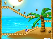 Wacky Ballz! game screenshot; Free online dexterity game; Time-based ball navigation challenge; Maze runner puzzle.