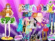 The Beauty Girl Dress Up free online game, fashion styling and makeover