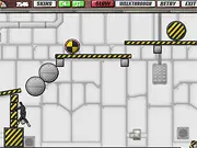 Thumbnail for Dummy Never Fails: Community game, showing a crash-test dummy being launched from a cannon towards a target