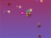 Rocketcat free online arcade survival game avoid comets collect stars