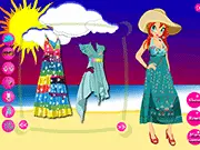 Little Bloom Summer Girl Dress Up free online game, styling Bloom in summer outfits, fashion and makeover game