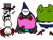 Fatty Dress Up free online game, styling and customizing the funny character Fatty with clothes