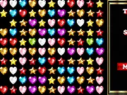 Screenshot of Multi Jewel online Match 3 puzzle game with colorful gems
