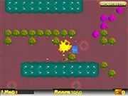 Drive a military tank into an enemy base to destroy enemy tanks, foot soldiers, and helicopters in the action game Metal Armor Flash.