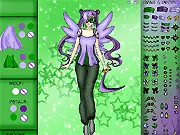Dress Up Sailor X free online game featuring a customizable magical girl warrior in a costume.