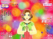 Festival Girl Dress Up Online free game character styling makeup