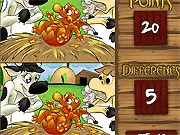 A Dragon's Tale online game screenshot, finding differences between two fantasy pictures of a baby dragon