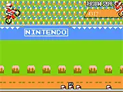Excite Bike retro racing stunts free online game on PlayArcadeHub