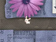 Epic Fail free online game image showing a rabbit attempting to jump over spikes and circular saw traps
