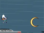 FusionQUEST Championship Edition free online game screenshot showing a spaceship firing lasers at multiple waves of incoming alien enemies in a vertical arcade shooter