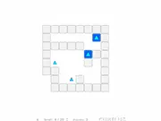 Cubilus block sliding puzzle game online, play free logic game, matching colored squares