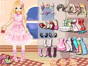 Shy Girl Dress Up free online fashion game on PlayArcadeHub