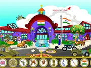 Independence Day Hidden Objects online game featuring Indian landmarks and cultural items