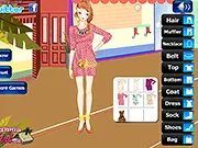 Play Autumn Girl Dress Up free online game, dress up girl in warm sweaters, boots, and stylish fall outfits