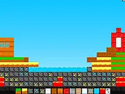 Pixel Box sandbox game free online for building your own world and platforms with blocks