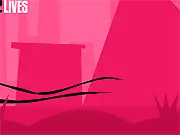 Screenshot of Visiting Day Bounce Challenge free online game showing two characters bouncing a symbol between their heads