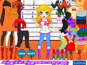 Pretty Sakura Girl dress up free game - Choose the best spring outfits and kawaii fashion.