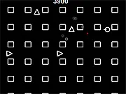 Circle Strike online action mini-game, smashing vector enemies, free arcade game