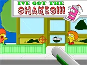 Homer the Flanders Killer 5 free online game, Homer Simpson shooting the Flanders family, PlayArcadeHub satirical shooter game