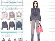 Fashion Designer Studio free online game, designing and styling a full fashion collection
