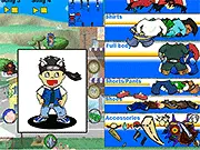 Ness Boy Dress Up free online game thumbnail showing the Ness-inspired character styled in a fashionable outfit with his iconic red and blue cap.