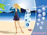 Surfing Paradise Dressup online free game with bikinis and swimwear