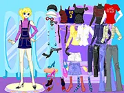 Elise Dressup online free fashion and styling game
