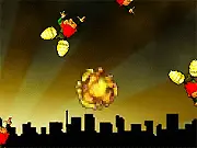 Screenshot of Pop Picos free online game showing various colored targets (picos) ready to be popped by the mouse cursor