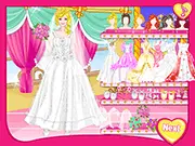 Play Winter Wedding Makeover free online, Winter bride dress-up game screenshot