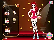 Motor-Show Dress Up free online game. Create stylish fashion combinations and choose accessories for a girl attending an automotive show.