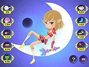 Elf of Moon Dressup free online game, style the mysterious elf, magical creature dress up, play free fantasy fashion game