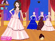 Shopping Teen Girl Dress Up online game screenshot, teenage girl trying on clothes, play free fashion game