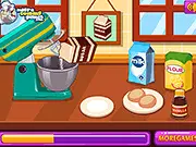 Bake Sale Pie Cupcakes cooking game, mixing ingredients screenshot, play free online baking game