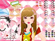 Play Audrey's Makeover game, free online dress up and makeup game for girls, customize hair and outfit