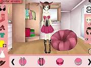 Lovely Spicy Dress Up free online game, cute and edgy fashion, girl makeover