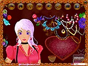 Julia's Style Makeover free online dress-up game – character Julia with various clothing options