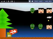 Play Certain Heads free online shooting game, eliminate alien heads but spare the human heads, quick reflex action