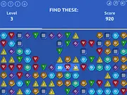 Where are the Gems? online puzzle game screenshot, finding required jewels, play free hidden object game