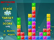 Pop Sun free online puzzle game where you match and eliminate colored blocks