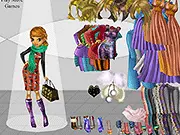 Play Alvina Dressing for Business Trip free online, business woman dress up game, stylish professional attire, decorate lady dress